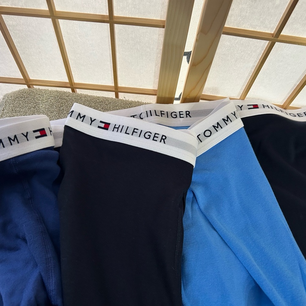 Tommy Hilfiger Boxer Briefs - Black, Blue, and Sky Blue - Picture 4 of 8